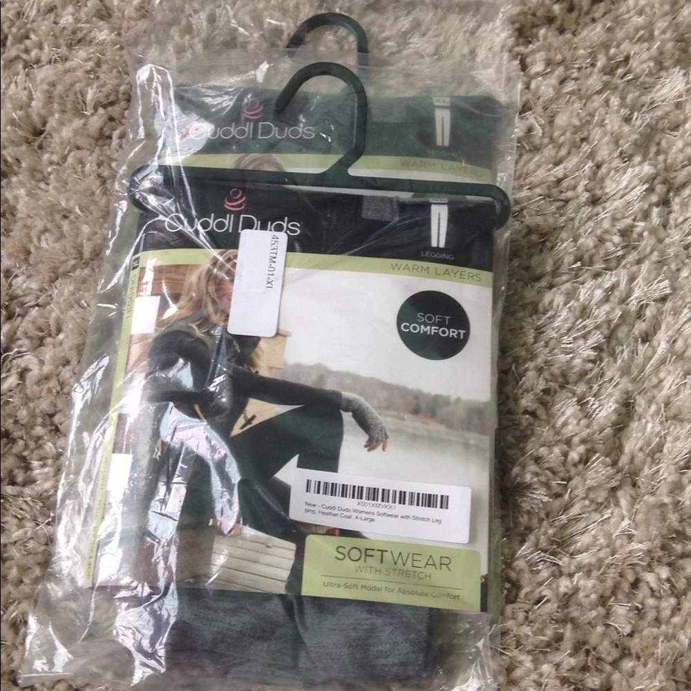 Cuddl duds Women legging 2 packs